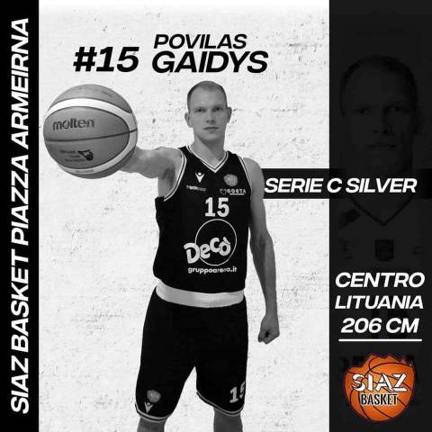 Foto dell'atleta Povilas Gaidys